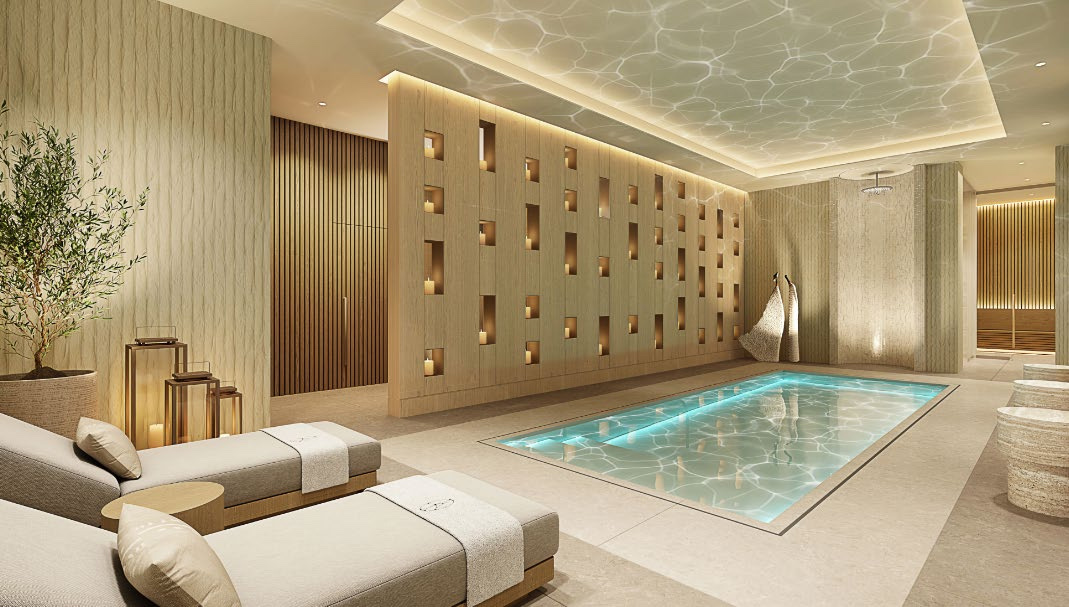 Spa indoor pool