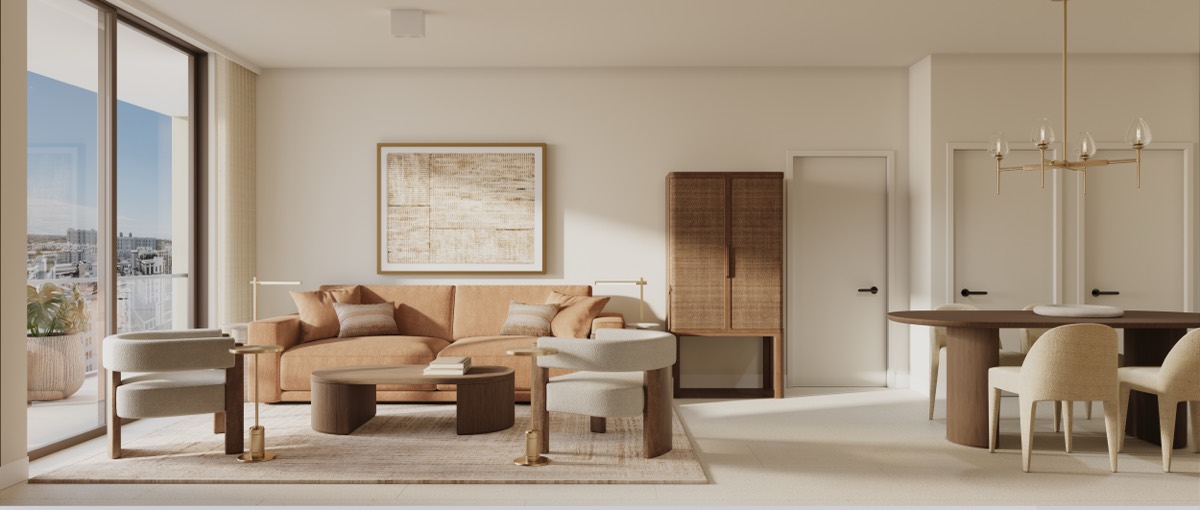 Walk-through of the residences